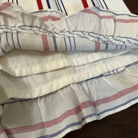Tularosa Amelia red, white & blue striped sleeveless romper size M NWT - Picture 7 of 14